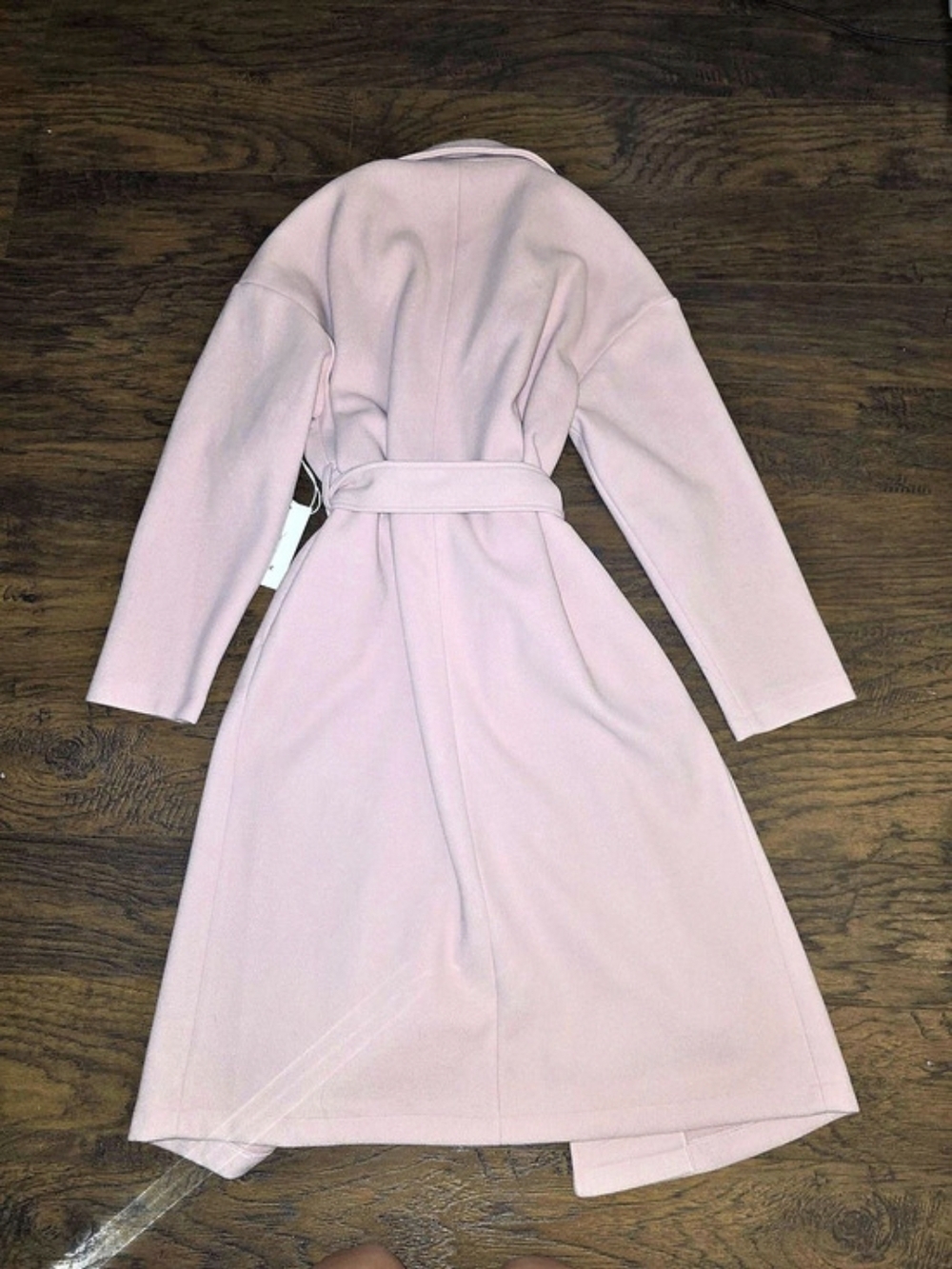 joie Belted Wool Blend Coat Light Pink US Small - Picture 4 of 6
